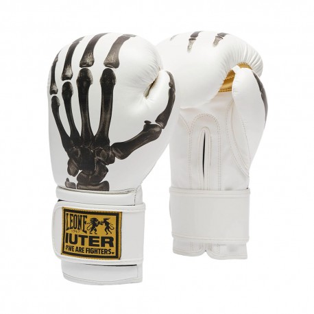 Leone Guanti Boxe X Iuter Bianco Uomo
