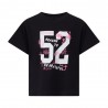 Champion Maglietta Palestra Logo Nero Bambina