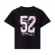 Champion Maglietta Palestra Logo Nero Bambina