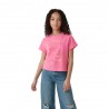 Champion Maglietta Palestra Logo Rosa Bambina