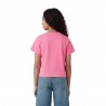 Champion Maglietta Palestra Logo Rosa Bambina