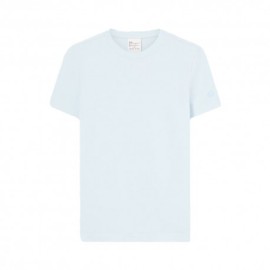 Champion T-Shirt Girocollo V Azzurro Donna
