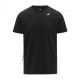 K-Way T-Shirt Leonide Nero Uomo