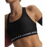 Under Armour Reggiseno Sportivo Cross Back Nero Donna