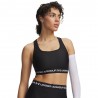 Under Armour Reggiseno Sportivo Cross Back Nero Donna