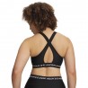 Under Armour Reggiseno Sportivo Cross Back Nero Donna