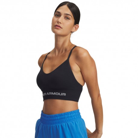 Under Armour Reggiseno Sportivo Seamless Nero Donna