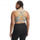 Under Armour Reggiseno Sportivo Crossback Low Mid Support Salvia Donna