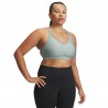 Under Armour Reggiseno Sportivo Crossback Low Mid Support Salvia Donna