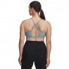 Under Armour Reggiseno Sportivo Crossback Low Mid Support Salvia Donna