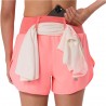 Asics Pantaloncini Running Road 3.5" Sun Coral Donna