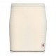 Calvin Klein Gonna In Maglia Maniche Lunghe Microcable Bianco Donna