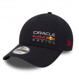 New Era Cappellino Rosso Bull F1 9 Forty Nero Uomo