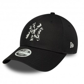 New Era Cappellino Ny Animal Infill Nero Donna