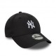 New Era Cappellino Flawless 9Forty Nero Uomo