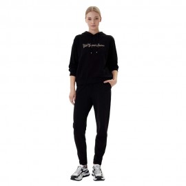 Ea7 Tuta Sportiva C Capp Logo Nero Donna