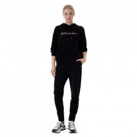 Ea7 Tuta Sportiva C Capp Logo Nero Donna