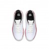 Wilson Tennis Rush Lite 5 Clay Bianco Nero Infrared - Scarpe Tennis Uomo