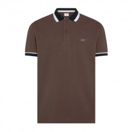 Sun 68 Polo Multistripe Moro Uomo