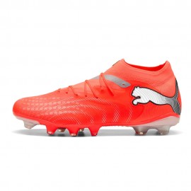 Puma Future 9 Pro Fg Ag Rosso Grigio - Scarpe Calcio Uomo