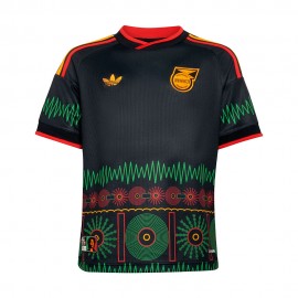 ADIDAS T-Shirt Away Jamaica Nero Bambino