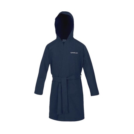 Speedo Accappatoio Microfibra Navy Uomo