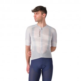 Castelli Maglia Ciclismo Climber'S A C Argento Gray Smoky Gray Uomo