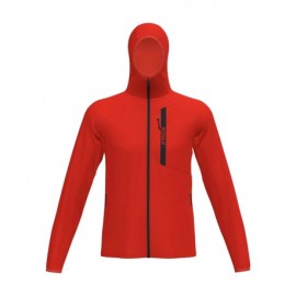 Rock Experience Felpa In Pile Arrows 2.0 Hoodie Cherry Tomato Uomo