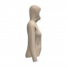 Rock Experience Felpa In Pile Arrows 2.0 Hoodie Humus Donna