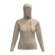 Rock Experience Felpa In Pile Arrows 2.0 Hoodie Humus Donna
