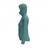 Rock Experience Felpa In Pile Arrows 2.0 Hoodie Oil Blue Donna