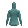 Rock Experience Felpa In Pile Arrows 2.0 Hoodie Oil Blue Donna
