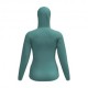 Rock Experience Felpa In Pile Arrows 2.0 Hoodie Oil Blue Donna