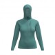 Rock Experience Felpa In Pile Arrows 2.0 Hoodie Oil Blue Donna