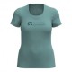 Rock Experience T-Shirt Trekking Tangerine Trip Oil Blue Donna