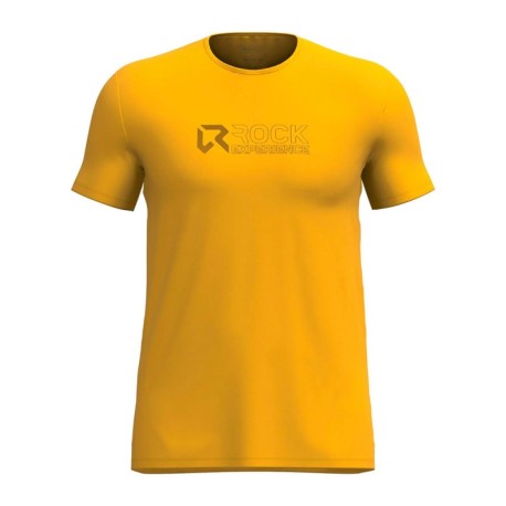 Rock Experience T-Shirt Trekking Tangerine Trip Oro Fusion Uomo