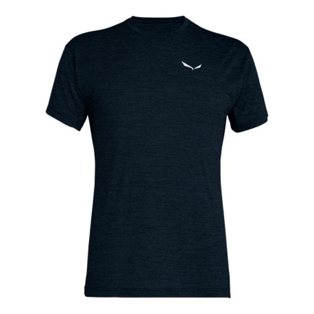 Salewa T-Shirt Trekking Puez Melange Blueberry Melange Uomo