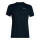 Salewa T-Shirt Trekking Puez Melange Blueberry Melange Uomo