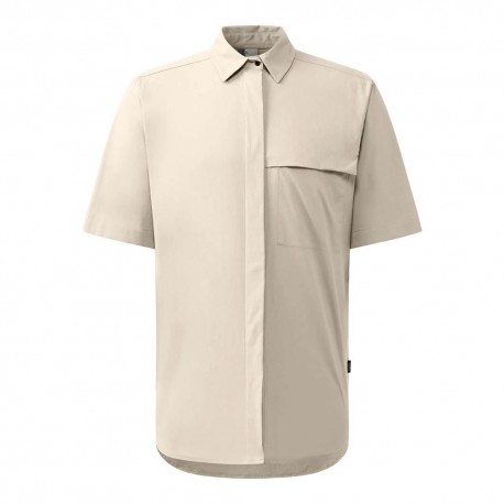 Haglofs Camicia Trekking Salo Ss Chalk Beige Uomo