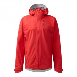 Haglofs Giacca Trekking Lim Airak 2,5 Tech Red Uomo