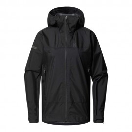 Haglofs Giacca Trekking Lim Airak 2,5 True Nero Donna