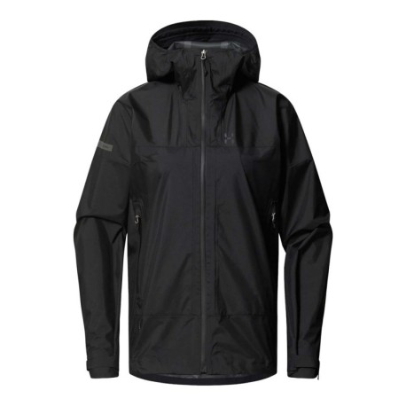 Haglofs Giacca Trekking Lim Airak 2,5 True Nero Donna