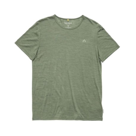 Devold T-Shirt Trekking Active Merino 130 Forest Uomo