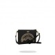 Sprayground Pochette Gold Drap Crossover Nero