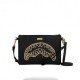 Sprayground Pochette Gold Drap Crossover Nero