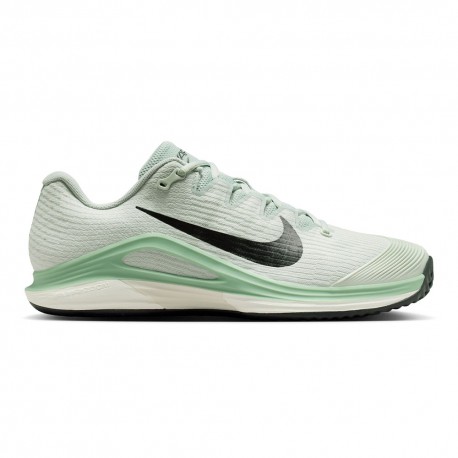 Nike Vapor 12 Clay Light Argento Nero-Stem - Scarpe Tennis Uomo