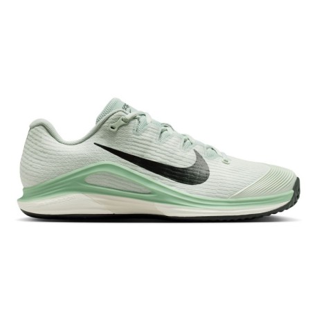 Nike Vapor 12 Clay Light Argento Nero-Stem - Scarpe Tennis Uomo
