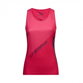 La Sportiva Canotta Trail Running Flow Azalea Night Sky Donna