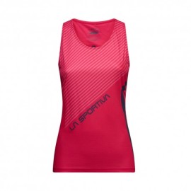 La Sportiva Canotta Trail Running Flow Azalea Night Sky Donna