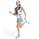 La Sportiva Short Trail Running Flow 3" Malibu Blue Hibiscus Donna